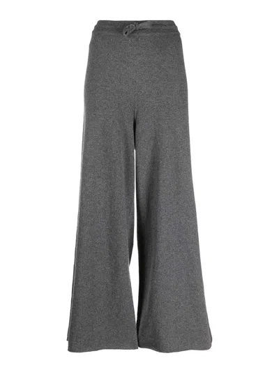 Jil Sander Wide Leg Pants With Drawstring Waistband