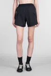 Jil Sander Shorts In Black Polyester