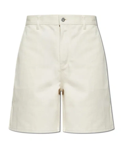 Jil Sander Shorts With Pockets In Cream