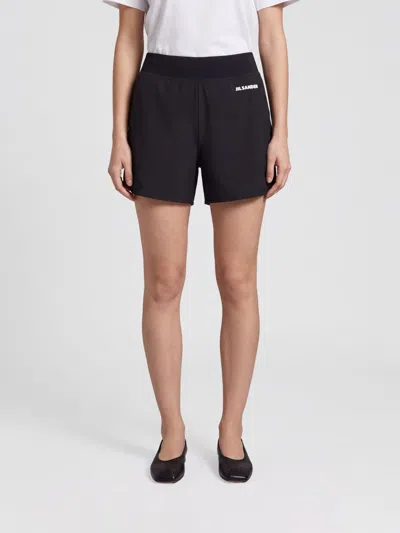 Jil Sander Shorts Woman Color Black In Multi