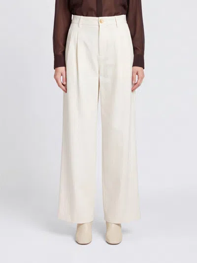 Jil Sander Shorts Woman Color White 1 In Neutral