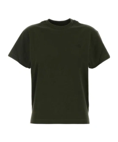 Jil Sander Short-sleeves T-shirts (set Of Three) In Green