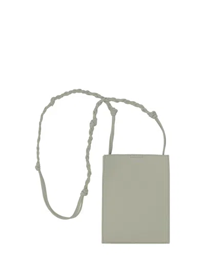 Jil Sander Tangle Shoulder Bag In 054 Sea Foam
