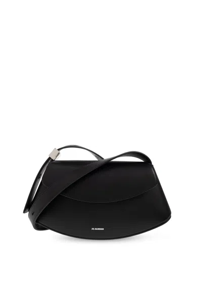 Jil Sander Shoulder Bag In Black