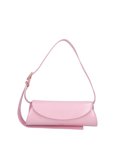 Jil Sander Shoulder Bag Cannoli In Pink