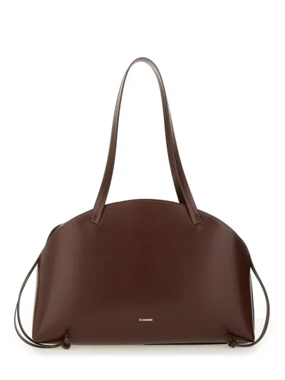 JIL SANDER JIL SANDER SHOULDER BAG CURVE MEDIUM