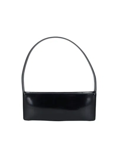 Jil Sander Shoulder Bag In Calfskin In Black