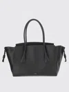 Jil Sander Black Voyage Small Handbag In Multi