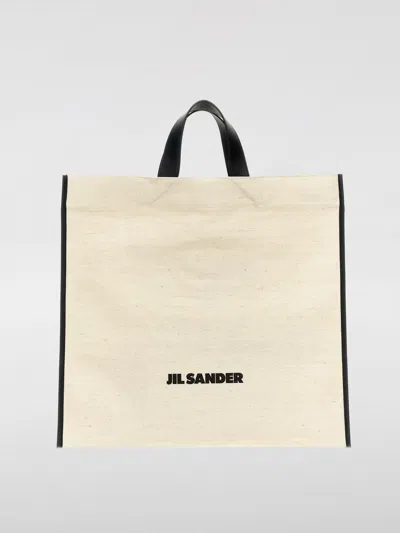 JIL SANDER TOTE BAGS JIL SANDER WOMAN COLOR WHITE,F79812001