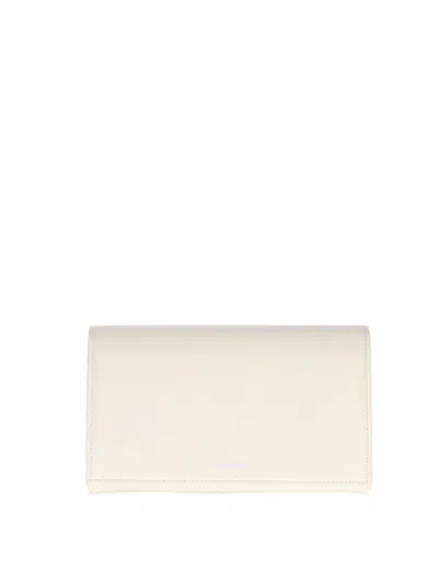 Jil Sander Shoulder Bag In White