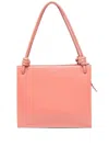 Jil Sander Structured Rectangular Shoulder Bag In Pink