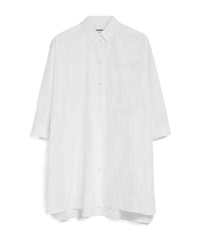 Jil Sander Shoulder Shirt In White