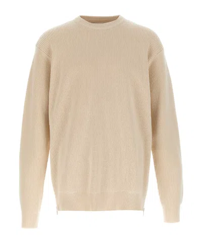 JIL SANDER JIL SANDER SIDE-ZIP KNITTED JUMPER