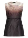 Jil Sander Sleeveless Top In Black
