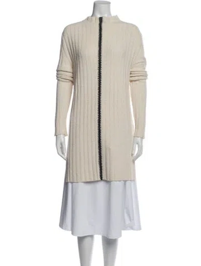 Pre-owned Jil Sander Silk Midi Length Dress In Black/neutrals