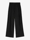Jil Sander Tailored Trousers - Women's - Viscose/silk In Black