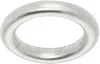 Jil Sander Silver Classic Ring In 041 Silver