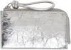 Jil Sander Silver Giro Card Holder In 040 Atlantic Deep