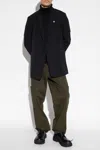 Jil Sander Black Latch Hook Blazer In Black