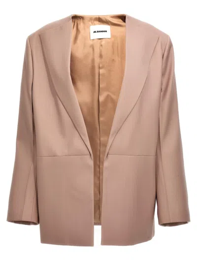 JIL SANDER SINGLE-BREASTED BLAZER JACKET