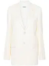 Jil Sander Double-breasted Tailored Blazer In Neutrals