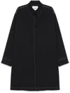 Jil Sander Single-breasted Coat In 蓝色