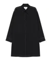 Jil Sander Single-breasted Coat In Black