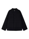 Jil Sander Single-breasted Coat In Black