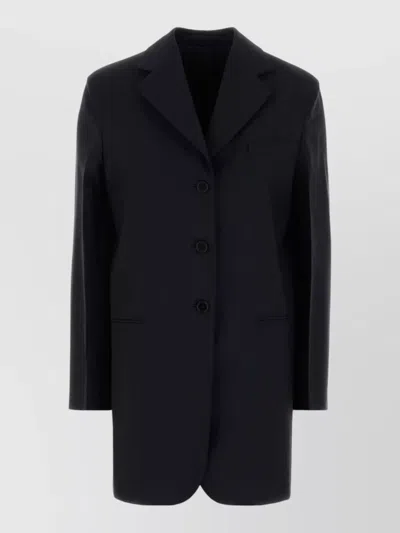 JIL SANDER SINGLE BREASTED COAT