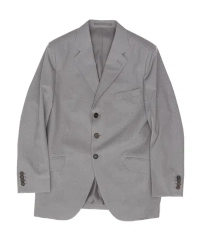 Jil Sander Single Breasted Jacket In Gray