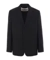 Jil Sander Men's Solid Suit Jacket In Black