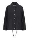 Jil Sander Giubbino In Cotone Nero Donna In Black