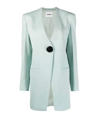 JIL SANDER JIL SANDER SINGLE-BUTTON TAILORED BLAZER