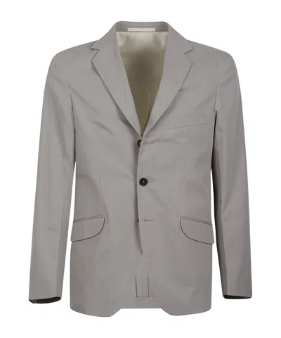 Jil Sander Single-breasted Blazer In Gray