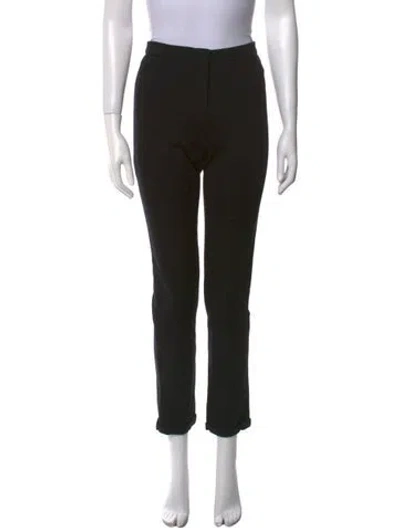Pre-owned Jil Sander Skinny Leg Pants In Black
