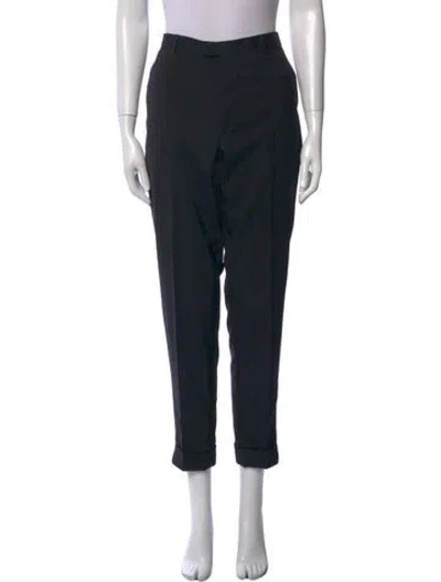 Pre-owned Jil Sander Skinny Leg Pants In Black