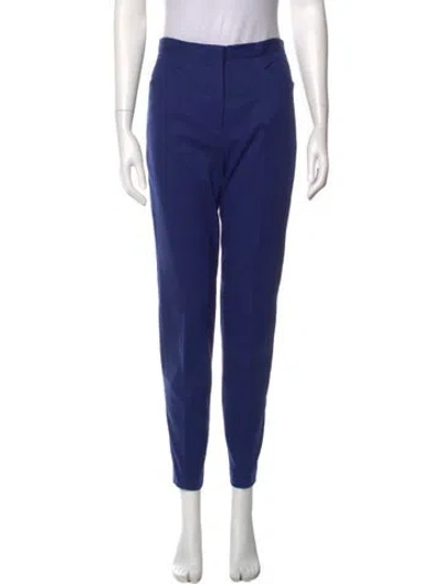 Pre-owned Jil Sander Skinny Leg Pants In Blue