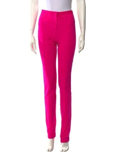 Pre-owned Jil Sander Skinny Leg Pants In Pink