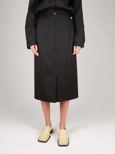 Jil Sander Skirt In Black