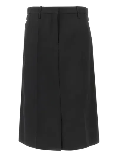 Jil Sander Skirt In Black