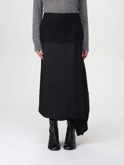 JIL SANDER SKIRT JIL SANDER WOMAN COLOR BLACK,F87643002