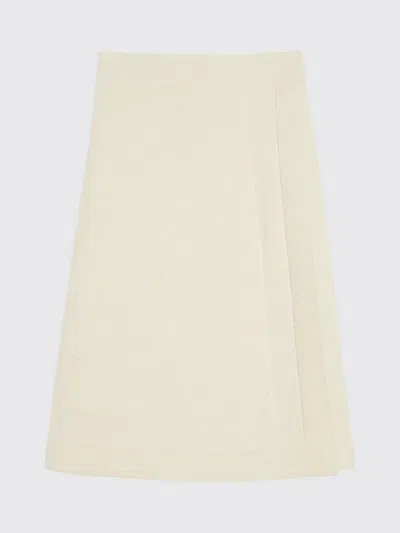 JIL SANDER SKIRT JIL SANDER WOMAN COLOR WHITE,H66387001