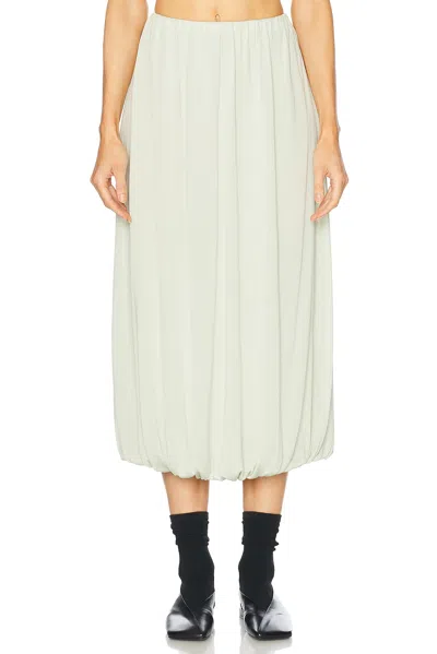 Jil Sander Skirt In Lemon Green