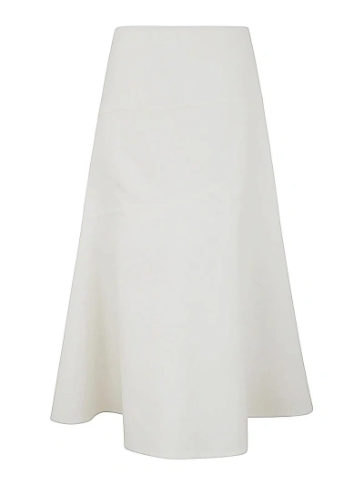 Jil Sander Skirt In White