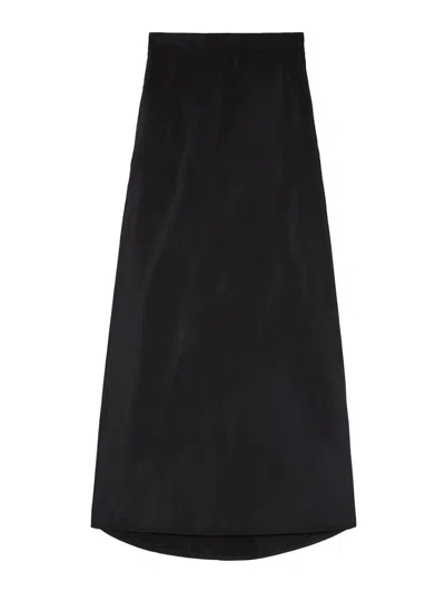 Jil Sander Skirt With Pockets In Black