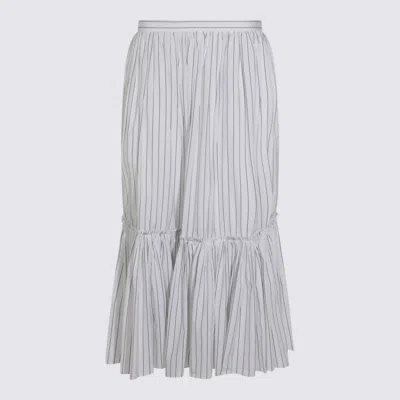 Jil Sander Skirts Artic Sea In White