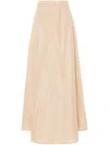Shop Jil Sander Skirts In Dark Sand