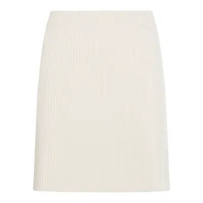 Jil Sander Skirts Eggshell In White