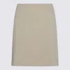 Jil Sander Skirts Eggshell In Gray