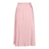 Jil Sander Pink Midi Skirt In Marshmallow